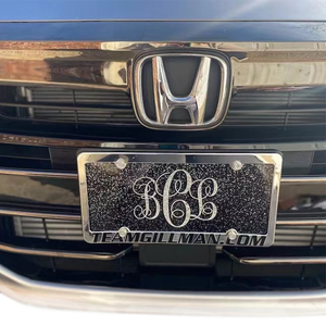 Placa de Matrícula Personalizada de Acrílico para Automóvil, Placa con Nombre Personalizado, Etiqueta Novedosa Grabada con Láser, Regalo para Entusiastas de Autos, Decoración de Garaje - Product Image 6