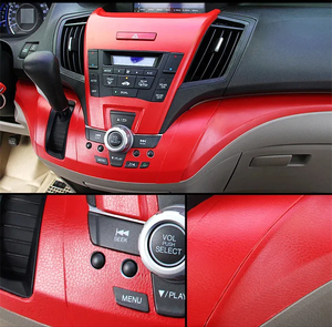 <span class=keywords><strong>Vinile</strong></span> con venature in pelle per pannello auto cruscotto interno avvolgente da te <span class=keywords><strong>adesivo</strong></span> in PVC <span class=keywords><strong>rosso</strong></span> nero pellicola per interni in <span class=keywords><strong>vinile</strong></span> - Product Image 6