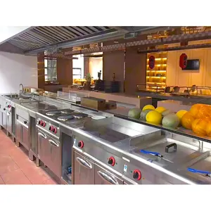 One-Stop Solution Commercial Fast Food Hotel Restaurant Kitchen Equipment Appliances Commercial Kitchen Equipment