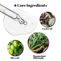 Sérum capillaire personnalisé avec logo OEM ODM à l'huile d'argan et d'olive, traitement capillaire vitaminé, anti-frisottis, pour ajouter de la brillance, huile de soin capillaire