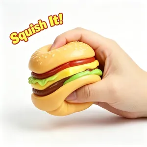 Nuevo Juguete Sensorial Schylling NeeDoh Burger Cube, Peluche Antiestrés para Niños de 3+ Años, Calma el Estado de Ánimo, Proporciona Alivio Sensorial, Reduce la Ansiedad, No Tóxico - Product Image 5