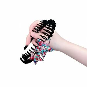 Vendita calda in stile coreano clip per capelli eleganti Vintage in pizzo fiori accessori di tendenza per capelli all'ingrosso disponibili - Product Image 2