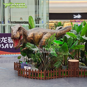 Dinosaure Animatronic rugissant d'intérieur réaliste pour centre commercial aéroport parc d'aventure <span class=keywords><strong>et</strong></span> décorations <span class=keywords><strong>de</strong></span> garderie animées - Product Image 4