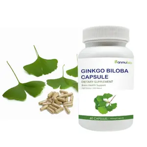 Customizable Natural Brain Cognitive Function Support Ginkgo Biloba Soft Capsule