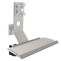 Bras de moniteur articulés en alliage d'aluminium de qualité industrielle de Style T2-W0-unfoldable Meisonic Support d'établi de 32 pouces