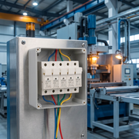 Boîtier de commande modulaire électronique en plastique ABS IP65/IP66 pour relais de circuit imprimé, 160*160*90mm, pour extérieur, du fabricant