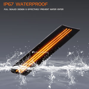 Nouveaux clignotants latéraux séquentiels à LED pour Porsche 911 997 Targa <span class=keywords><strong>Carrera</strong></span> Cayman 987, lampes d'indicateurs dynamiques - Product Image 5