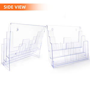 Organisateur de <span class=keywords><strong>présentoir</strong></span> de brochure de 8.5x11 pouces pour le livret de bureau de magazine de flyer de menu - Product Image 2