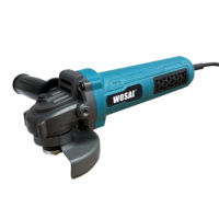 Mini-meuleuse d'angle sans balais AC bleue de 4 pouces 220V haute puissance professionnelle 10000 tr/min pour découpe et meulage DIY (outil nu)