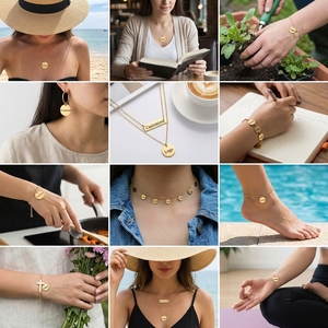 Targhetta Personalizzabile in Acciaio Inossidabile di Lusso, alla Moda e Resistente, con Design Mosters, in Lega, Piccolo Mostro, Accessori per Etichette Metalliche - Product Image 6