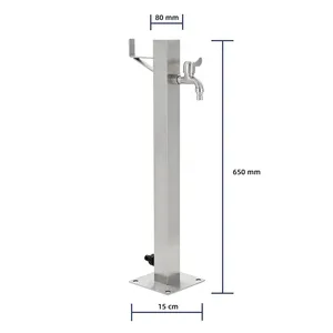 Hydrorelax Factory Rain Shower Pool Column Stainless Steel Outdoor Shower Panels Stand