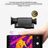 MV3 384x288 pencitraan termal, alat pencitraan termal monokuler 50Hz penglihatan malam untuk survei Drone/berburu malam