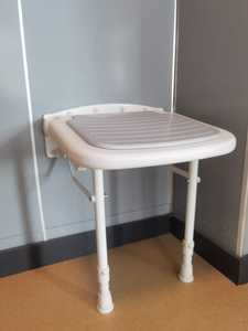 Foldable Bathroom <strong>Shower</strong> Toilet Seat With Soft Rubber Cushion - Product Image 2