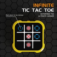 Vente chaude De Poche Électrique Puzzle Jeu Tic Tac Toe Jouet Éducatif Road Trip Activités pour Cadeaux D'anniversaire pour Enfants Adultes
