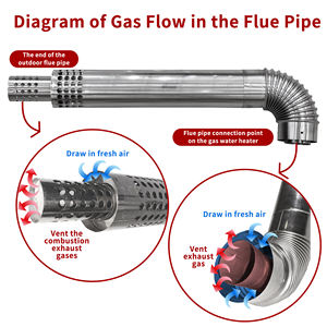 Calentador de Agua a Gas de Tipo Balanceado, Ahorro de Energía y Seguro, <span class=keywords><strong>Combustión</strong></span> Estable con Diseño Moderno - Product Image 6
