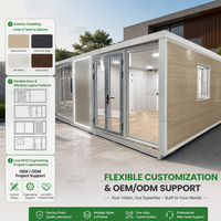 Maisons préfabriquées Portugal Certification CE Aménagement intérieur personnalisé Taille Airbnb Revente Maisons conteneurs 20FT 40FT