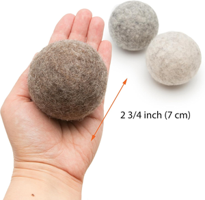 Köpekler için 2025 doğal el yapımı yün keçe toplar (3 adet) | Dayanıklı köpek çiğnemek oyuncak, köpek çiğnemek oyuncaklar diş çıkarma için Pet oyuncaklar Fetch oyunları - Product Image 5