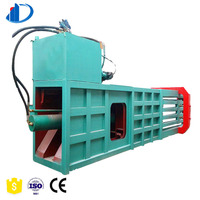 Presse à balles horizontales robustes à deux béliers compacteur ondulé PET Pack presse à foin presse à balles en carton pour emballage