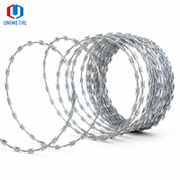 Fil barbelé double spirale sur mesure (30-110 cm) pour la construction de parcs industriels - Commande en gros