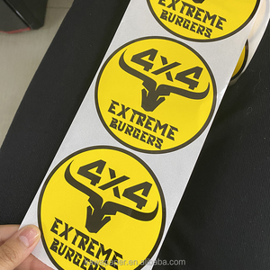 Tùy Chỉnh Thiết Kế Logo Bạc Vàng Rose Gold Foil In Ấn Giấy Dán Nhãn In - Product Image 4