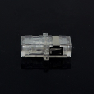 Anshi Telecommunication SC Adaptador de <span class=keywords><strong>fibra</strong></span> óptica transparente Simplex Categoría de producto - Product Image 2