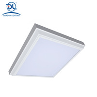 Panneau lumineux LED carré 40W 60x60, panneau lumineux LED encastré plat pour éclairage intérieur commercial