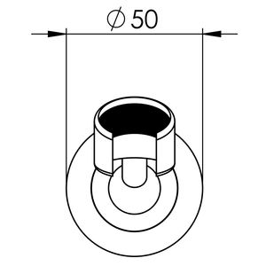 Soporte de ducha giratorio WEB Herramienta de torneado cónico ABS cromado - Product Image 4