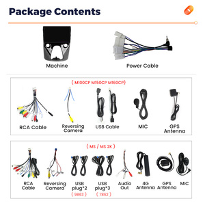 Mekede MS âm thanh xe hơi phụ kiện hệ thống định vị BT WIFI DSP cho xe Toyota aygo Peugeot 108 Citroen C1 2014 + - Product Image 6