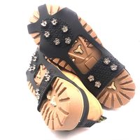 Nouveaux crampons antidérapants en TPE 2023 pour chaussures et bottes, crampons élastiques à picots pour la neige, crampons de traction pour l'escalade