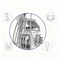 Appareil de drainage lymphatique corporel complet à pression négative rotative à 360 degrés, rouleau de massage sous vide rotatif à 360 degrés