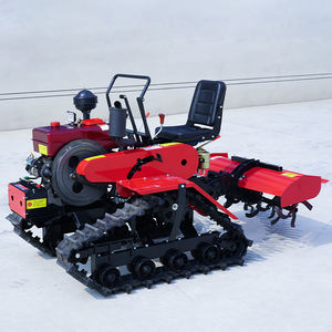 Agriculture agricole chinoise multifonctionnelle 25hp 30hp 35hp 40hp Power Tiller Herse à disques Mini tracteur à chenilles à vendre - Product Image 6