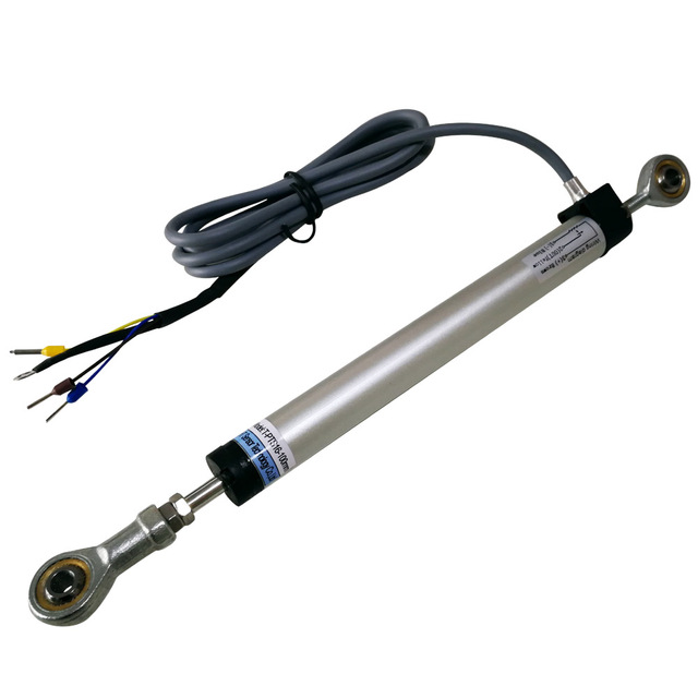 Rope displacement sensor