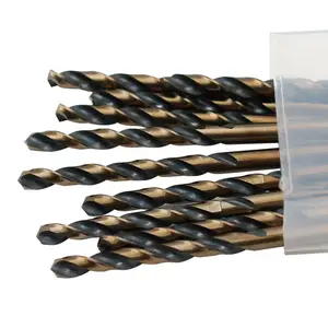 Factory High Quality HSS Drill Bit M35 Straight Shank Twist Drill Bits For Stainless Steel Drilling