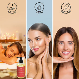 Aceite de masaje para terapia de masaje-<span class=keywords><strong>Home</strong></span> Spa Aceite de masaje de cuerpo completo para músculos doloridos - Product Image 2