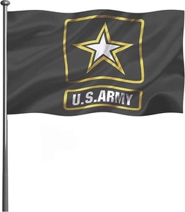 Nhà Máy Bán buôn 3X5FT sang trọng Nylon thêu hoa kỳ Mỹ Mỹ Mỹ Mỹ Mỹ Mỹ Mỹ sao vàng hoạt động nhiệm vụ kỳ cựu cờ - Product Image 1