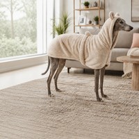 Peignoir de bain pour animaux de compagnie à oreilles d'ours, séchage rapide, absorbant, en polaire corail, couleur personnalisée pour grands chiens minces – Fournisseur d'usine