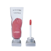 Lápiz Labial Nude de Alta Calidad con Etiqueta Personalizada, Cosmético Rojo Sexy Mate Cremoso, Líquido Mineral Impermeable, Brillo Labial en Tamaño de Viaje