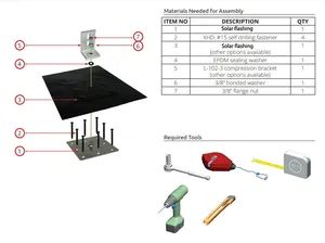 Tùy Chỉnh Năng Lượng Mặt Trời Mặt Đất Gắn Chân Đế Quang Điện Có Thể Gập Lại Năng Lượng Mặt Trời Mái Ngói PV Năng Lượng Mặt Trời Nhấp Nháy Gạch Mái Nhà Nhấp Nháy