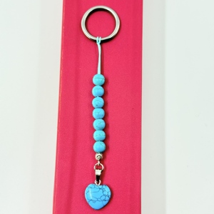 Cuentas de Oración Musulmanas de 8 mm, 7 Piedras Azul Rosado, Brazalete Misbaha Islámico, Casa Celestial del Imán, Tesbih de Hajj Subha Kaaba, Rosario - Product Image 3