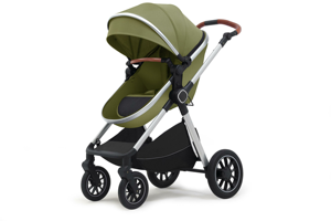 Passeggino 2-in-1 High View con Doppia Sospensione e Navicella Reversibile, Doppio Elemento di Supporto per Bambini 0-3 Anni, Originale - Product Image 5