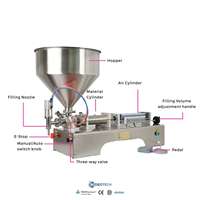 Machine de remplissage de dosage de vis de tarière de poudre sèche d'épices de café de farine semi-automatique