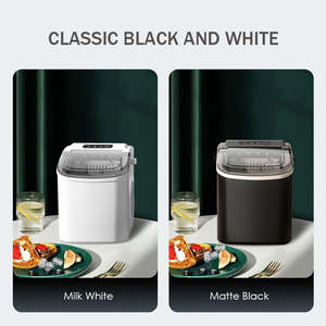 Máquina compacta para hacer hielo 12KG por día para oficina en casa y fiestas navideñas Oferta <span class=keywords><strong>de</strong></span> <span class=keywords><strong>Navidad</strong></span> - Product Image 4