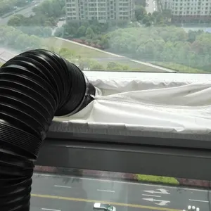 Mobil klima üniteleri için yüksek kaliteli hava kilidi pencere contası mobil klima yumuşak bez sızdırmazlık ac pencere contası