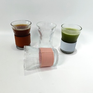 แก้วกาแฟลายทางแนวตั้งสไตล์เรโทรสุดหรูแบบญี่ปุ่น ขนาด 300 มล. สำหรับ<span class=keywords><strong>ชง</strong></span>ดื่ม<span class=keywords><strong>มั</strong></span><span class=keywords><strong>ท</strong></span><span class=keywords><strong>ฉะ</strong></span>ลาเต้ - Product Image 3