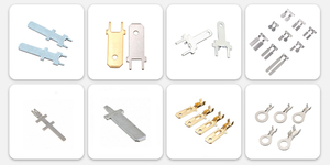 Brass nữ <span class=keywords><strong>Spade</strong></span> kết nối thiết bị đầu cuối pin thiết bị đầu cuối bao gồm dây Lugs - Product Image 4