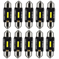 31mm 36mm 39mm 41mm C5W C10W CSP LED Festoon Light CANBUS SIN ERROR Auto Interior Dome Lamp Car Reading Bulb 12V