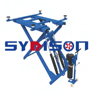 CE certificated mobile car lift scissor lifter hydraulic vehicle service equipment for sale