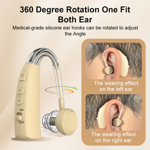Miglior Prezzo Apparecchi Acustici Digitali BTE a 4 Canali per Acufeni, 128dB, ad Alto Guadagno, con Cancellazione del Rumore, Ricaricabili, Ecologici, Classe A - Product Image 5