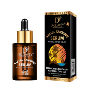 Aceite Esencial para Bronceado <span class=keywords><strong>Facial</strong></span> Prensado en Frío DR.DAVEY, Aroma Dulce, 100% Puro y Natural, Autobronceador para Rostro, 30 ml - Product Image 1