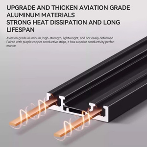 Led 6W/12W/18W/24W DC48V nhôm từ theo dõi lũ ánh sáng với 3000K/4000K/6000K màu Temp thiết kế hiện đại nhà văn phòng - Product Image 3
